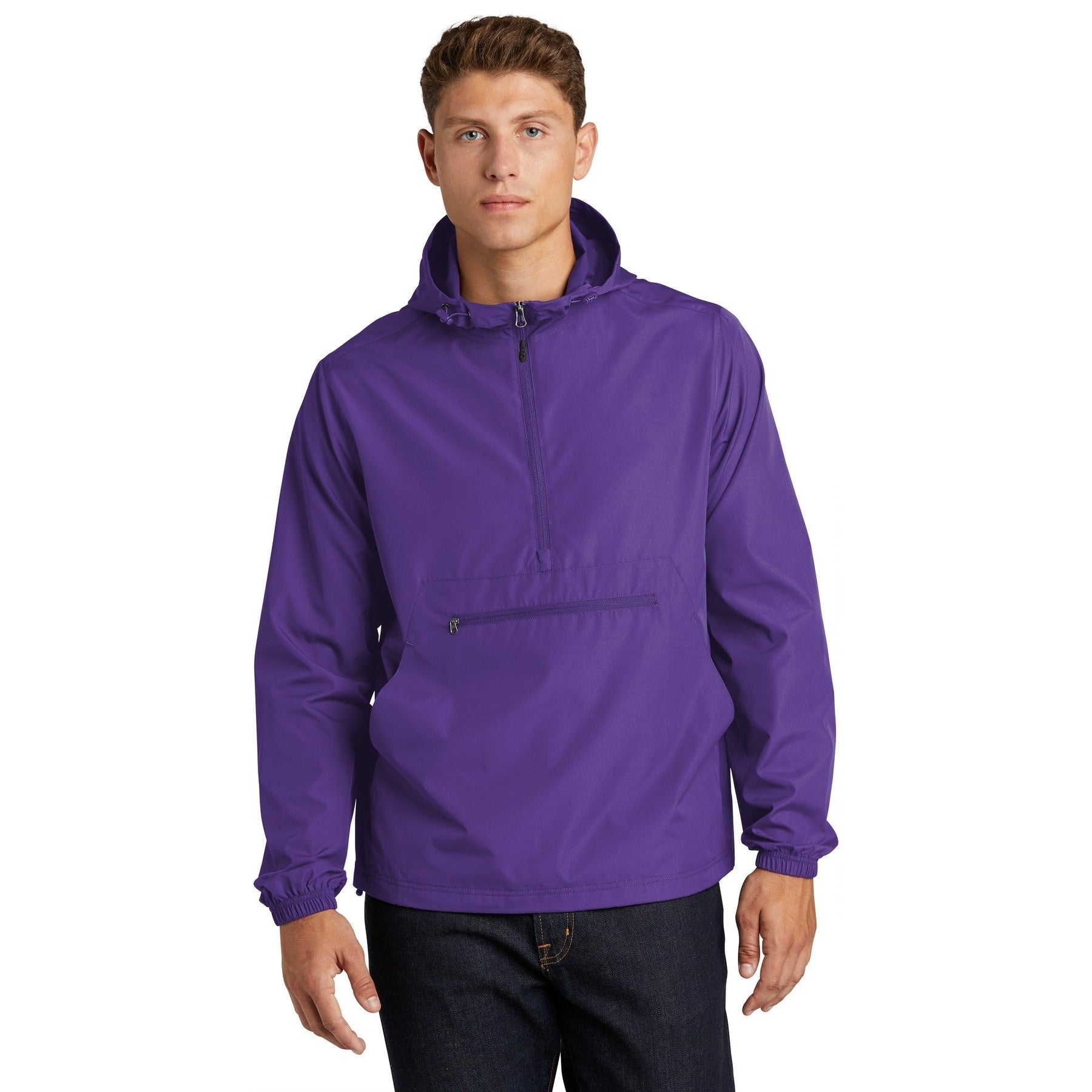 Sport-Tek-Sport-Tek ® Packable Anorak. JST66-MedTech-5